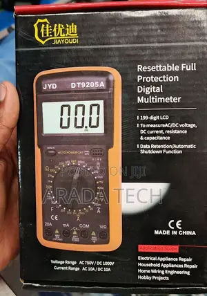 Digital Multimeter Jyd Dt9205a