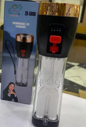 High Quality Rechargeable And Solar Led Flashlight