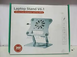 Laptop Stand With Electric Fan