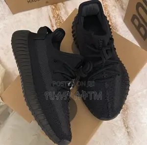 Adidas Yeezy 350 V2 Onyx Zwart ‘Triple Black’ Men’S Shoes