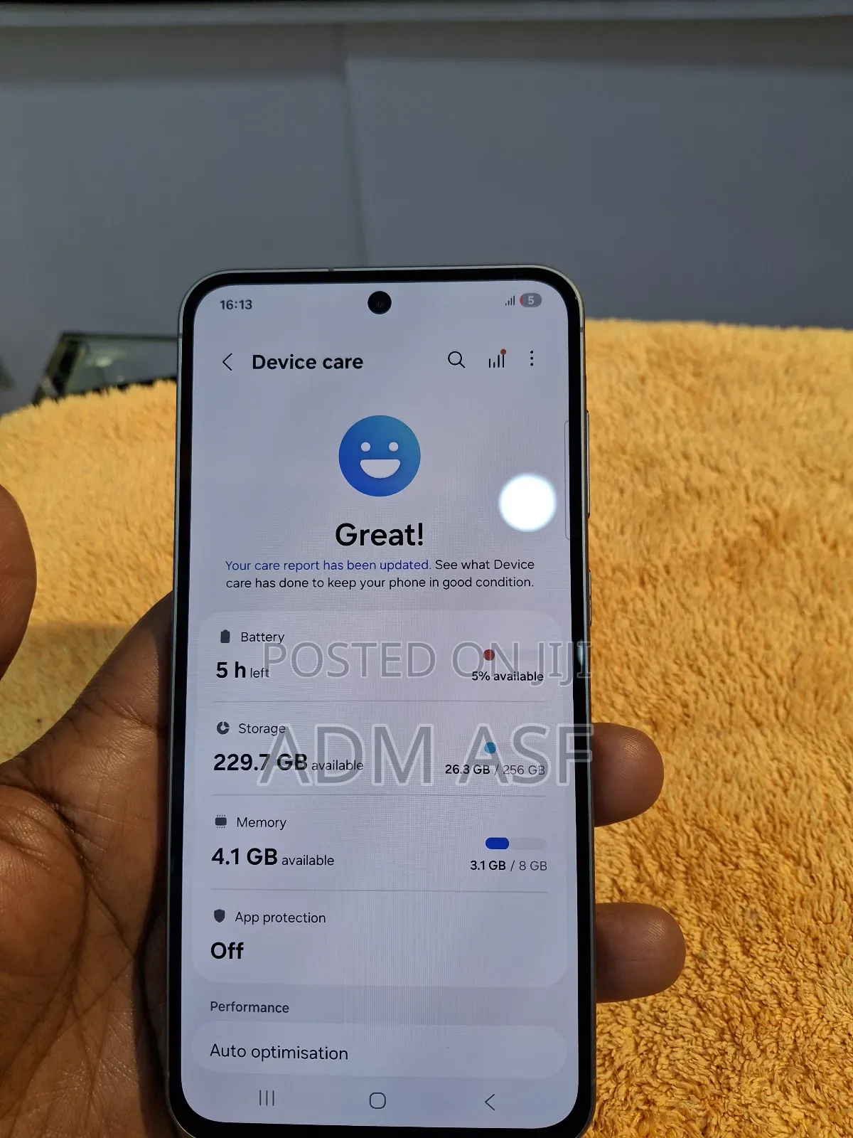 Samsung Galaxy A56 256 GB Gray