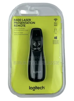 Logitech R400 Wireless Presenter Red Laser Pointer