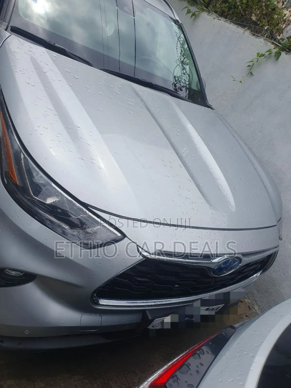 New Toyota Highlander Hybrid 2023 Silver
