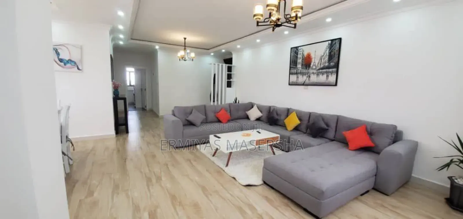 Furnished 3bdrm Apartment in Bole for sale