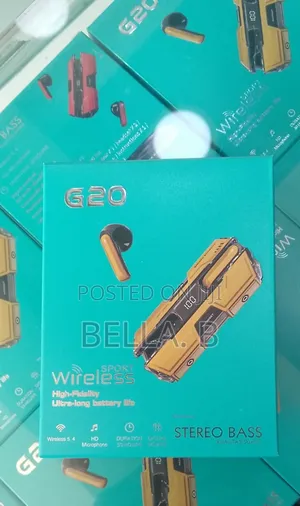 G20 Wireless Airpod Rich Bass Response