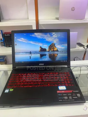 New Laptop MSI 16GB Intel Core I7 SSD 512GB