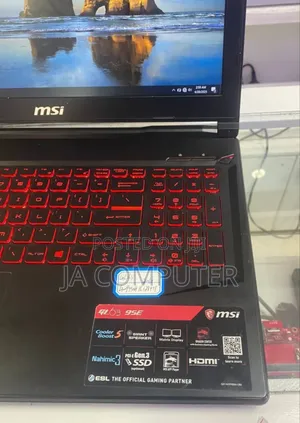 New Laptop MSI GF63 16GB Intel Core I7 SSD 512GB