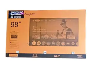 Lifestar Tv 98 Inch Tv Smart Google Frameless Tv