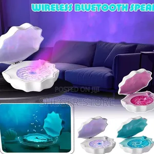 Orginal Shell Lamp Bluetooth Speaker(Free Delivery Included)