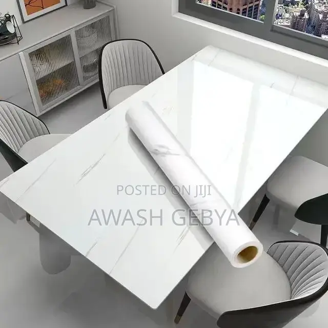 Kitchen Decorative Marble Contact Paper