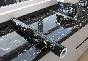 Kitchen Decorative Marble Contact Paper