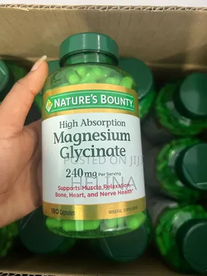 Magnesium Glycinate 240mg 180 Capsules Original From Usa