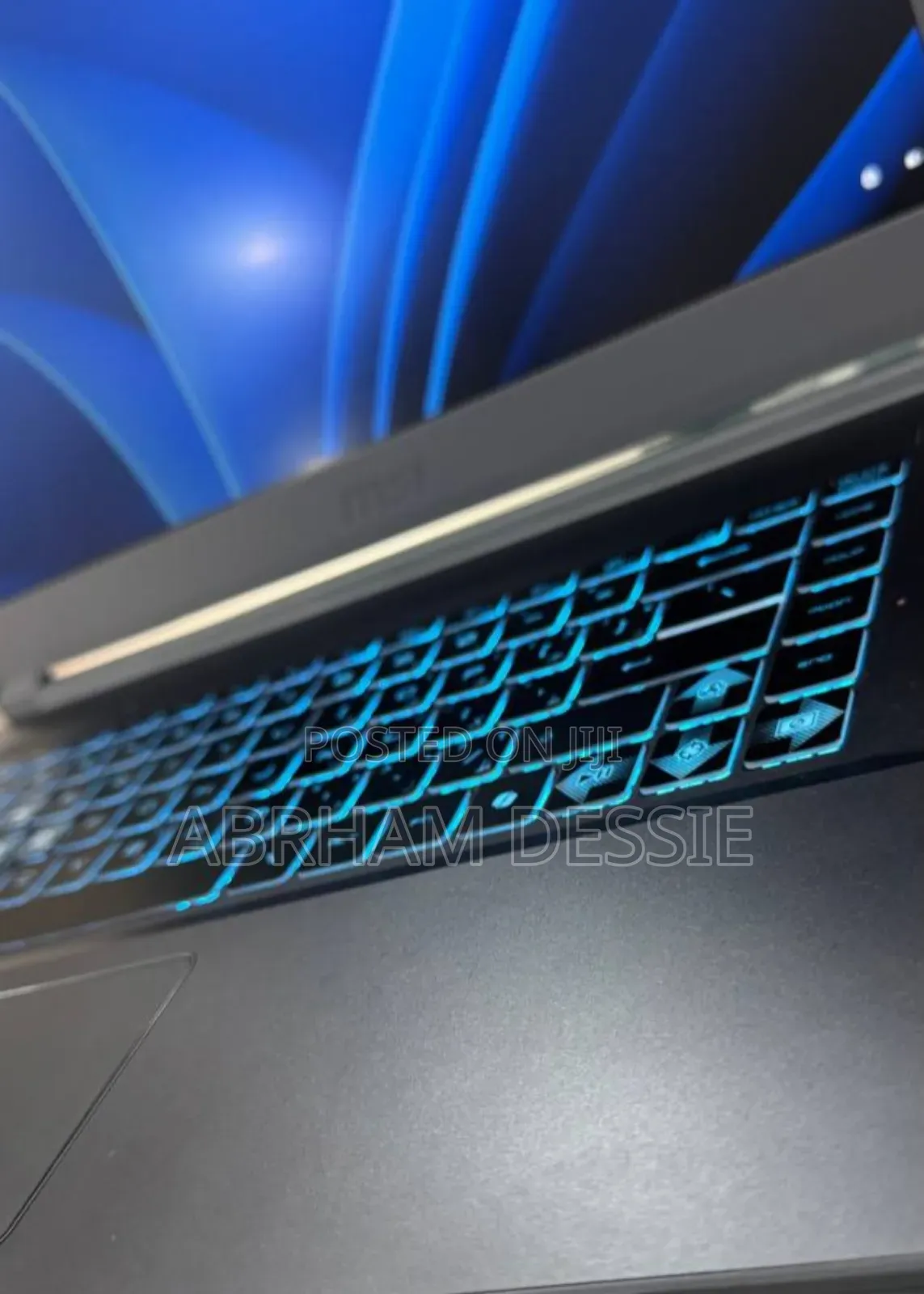 New Laptop MSI 16GB Intel Core I7 SSD 512GB