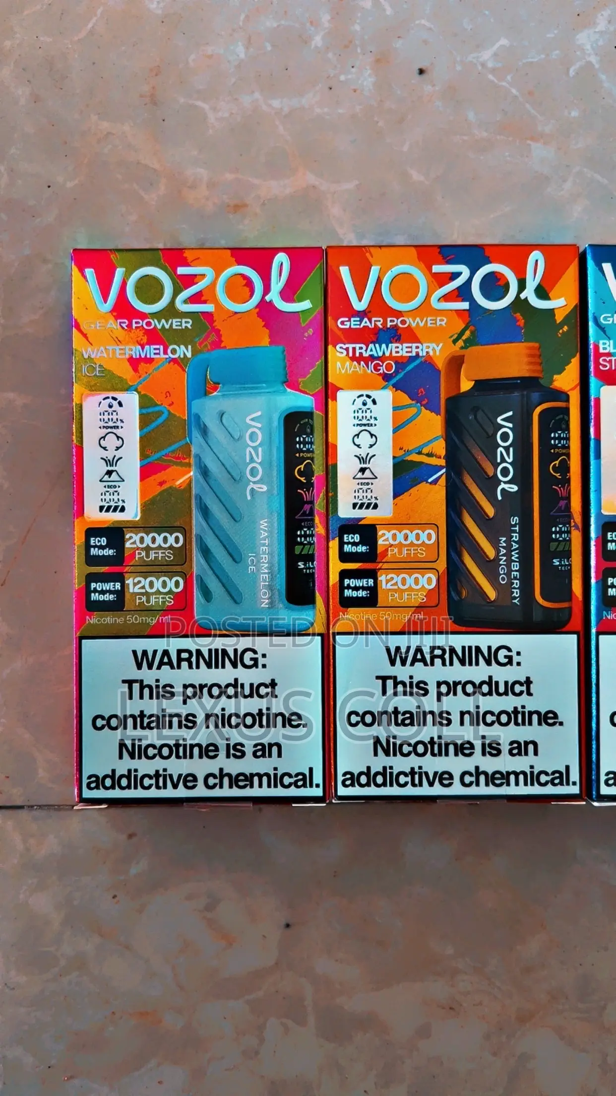 Strawberry Mango 20,000 Puff Available on Hand
