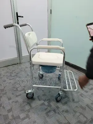 Multiple Uses _ Medical Bedside Commode Works//Toilet Chair