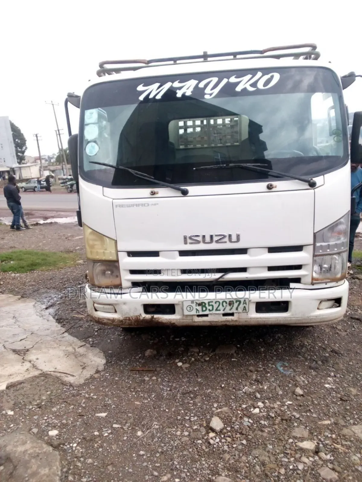 Isuzu NPR Obama 2020 Whtie