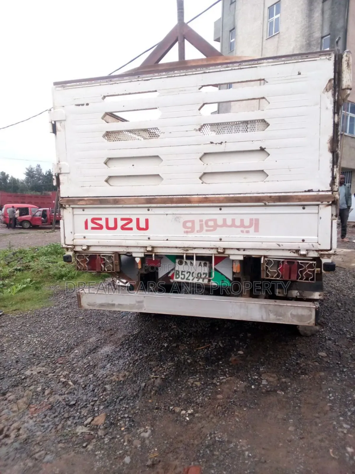 Isuzu NPR Obama 2020 Whtie