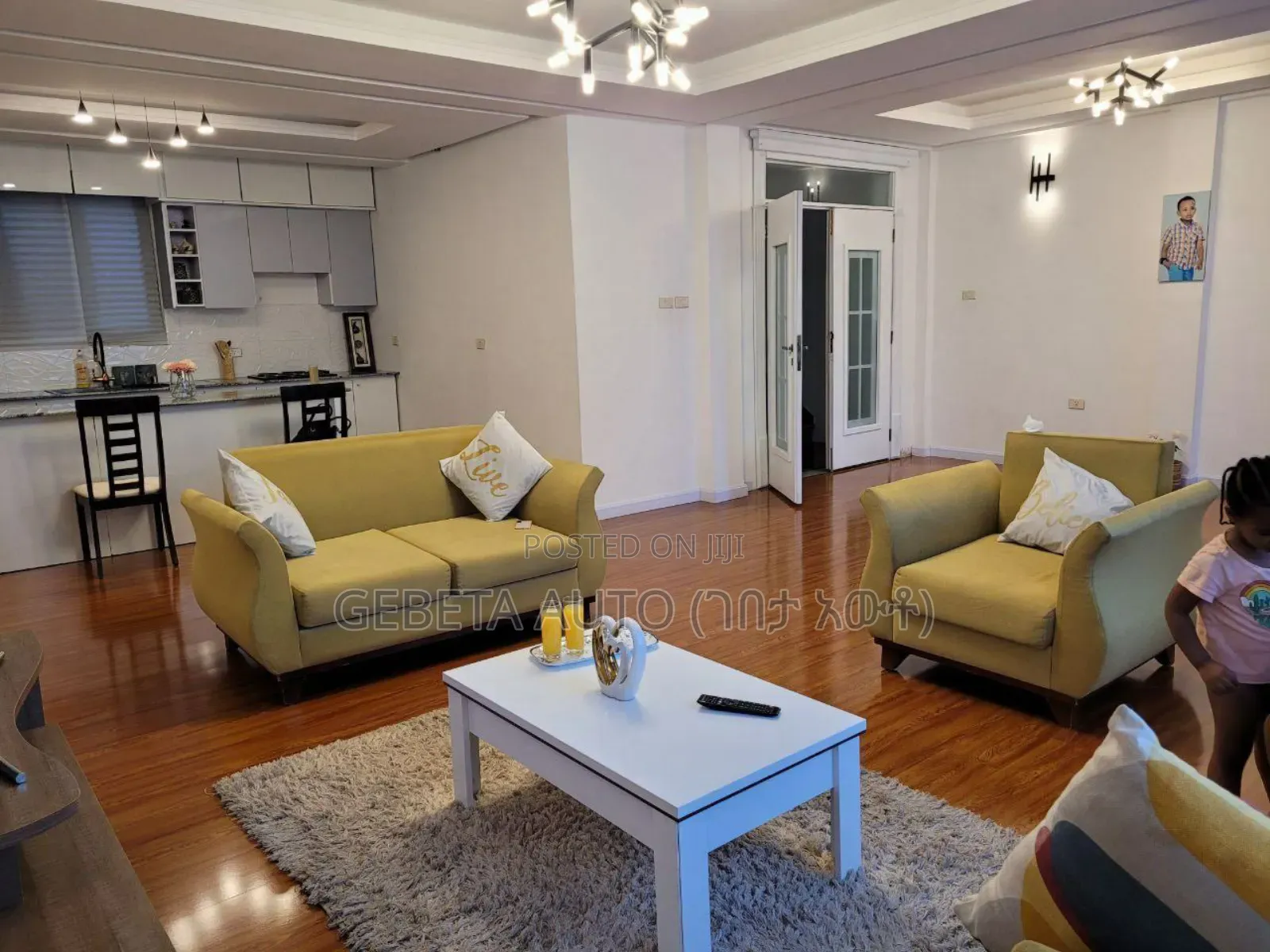 Furnished 3bdrm House in Alem Bank, Akaky Kaliti for sale