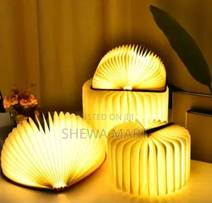 Led Wooden Luminous Book Lamp 3 Colors Book Girlfriend