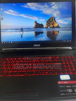 New Laptop MSI GF63 16GB Intel Core I7 SSD 512GB