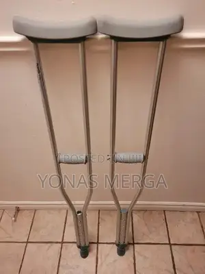 Alluminum Crutches for Users 5'10-6'6 Ft Tall//Crutches