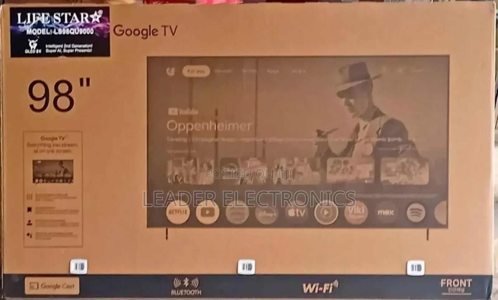 Lifestar Tv 98 Inch Smart Android Tv 4 K Ultra Hd
