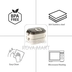 Little Surprise Box Double Storey Stainless Steel Lunch Box