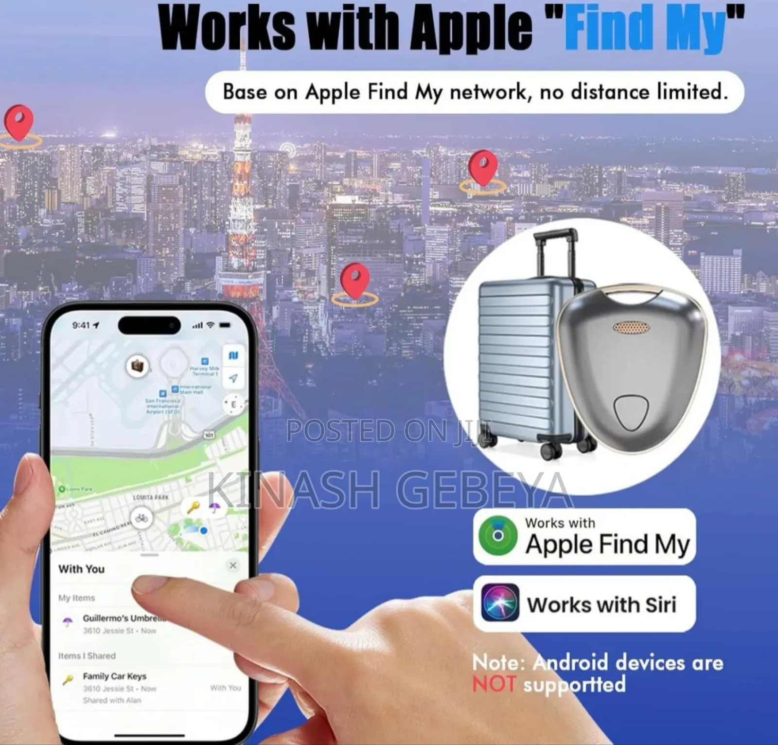 Smart Tag Key Finder Locater