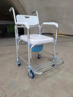 Commode Chair With Armrests删邶toilet Chair٤茂with Bucket On