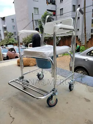 Mobile Shower麵額toilet Commode Chair 由人multi-Functional -Bath