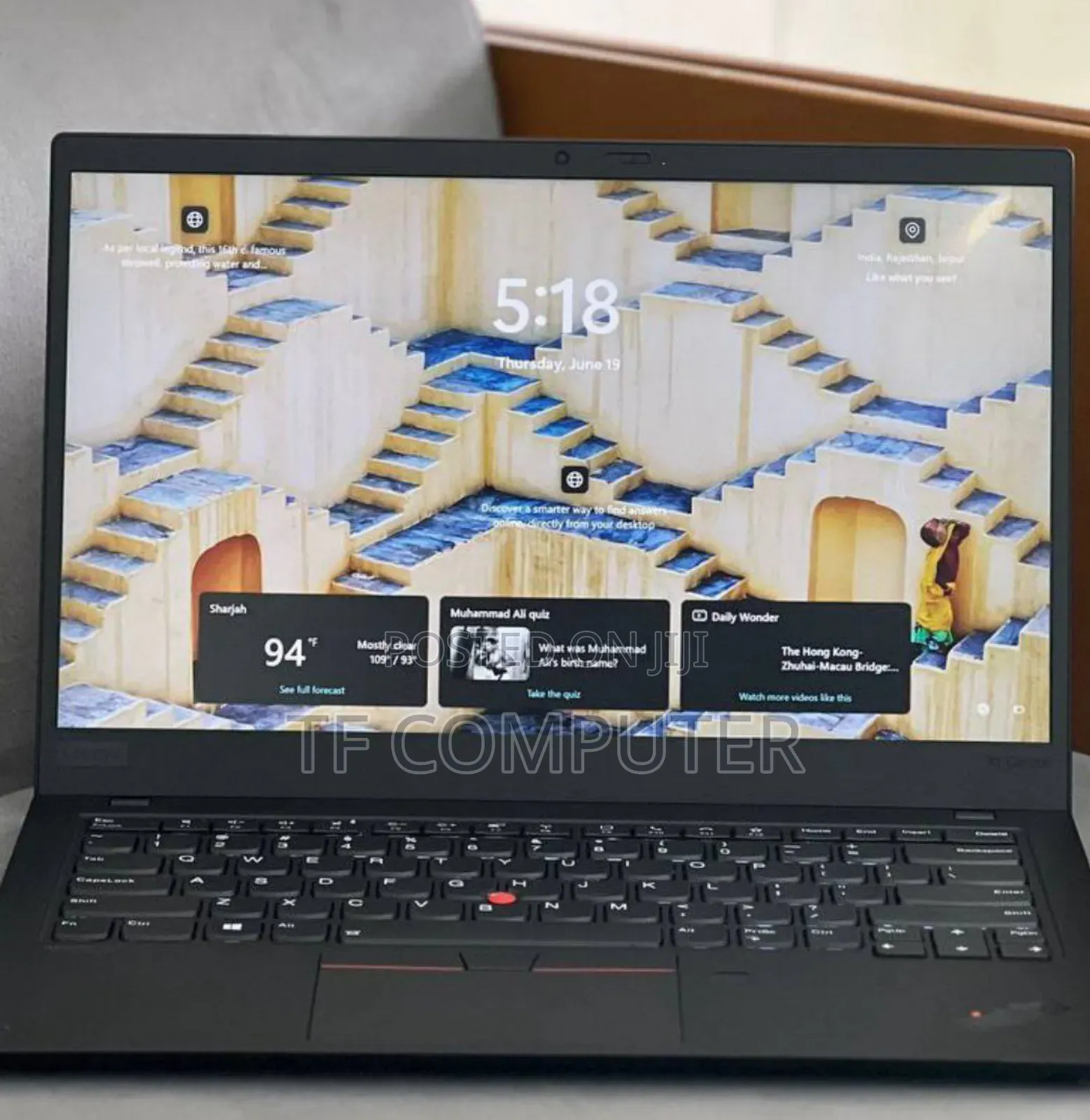 New Laptop Lenovo ThinkPad X1 Carbon 16GB Intel Core I5 SSD 512GB