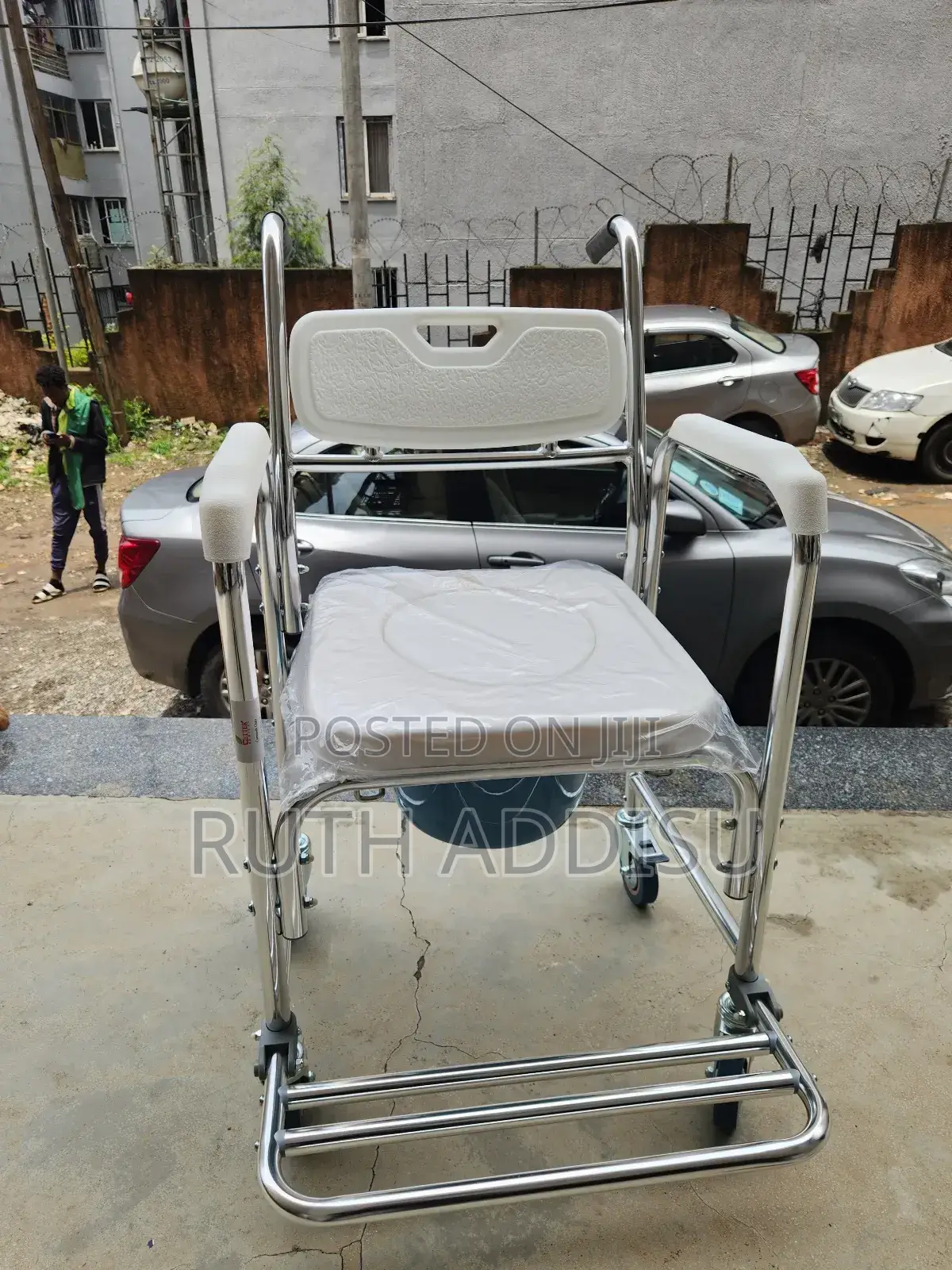 4 in One Commode Wheelchair嵐的shower Wheelchair雞湯wheelchair