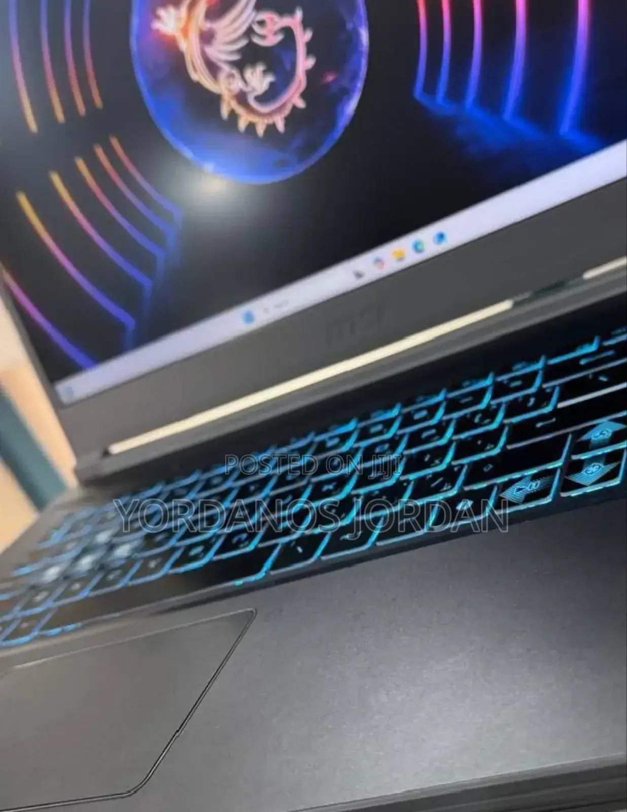 New Laptop MSI GS65 Stealth Thin 8RF 16GB Intel Core I7 SSD 512GB