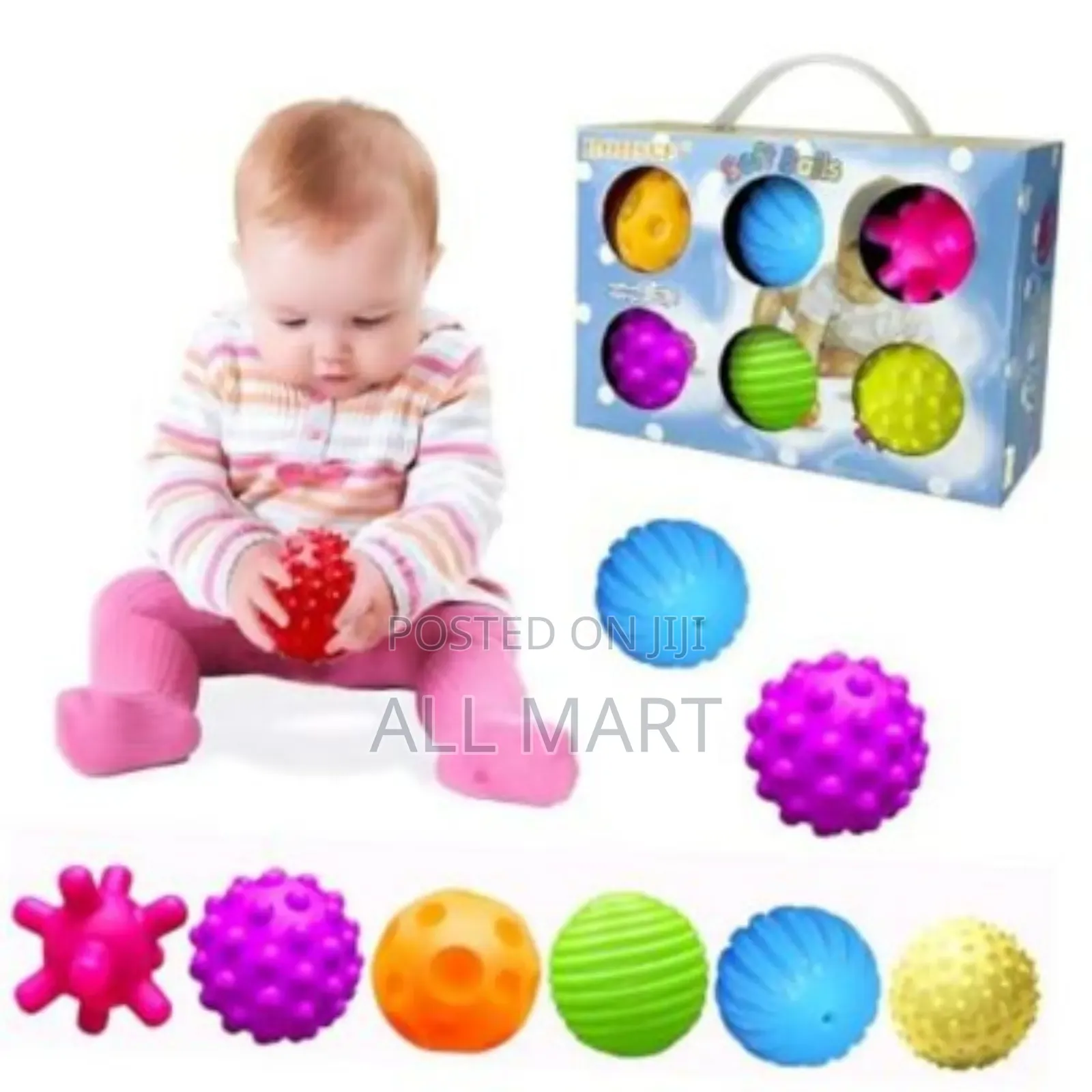 6 in 1 Textured Balls