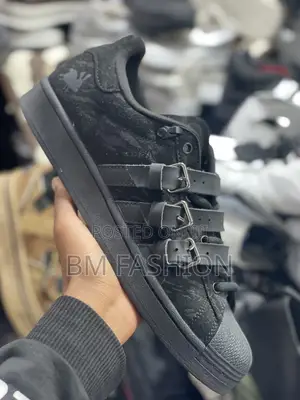 Adidas Superstar Old School Black Suede Fashion