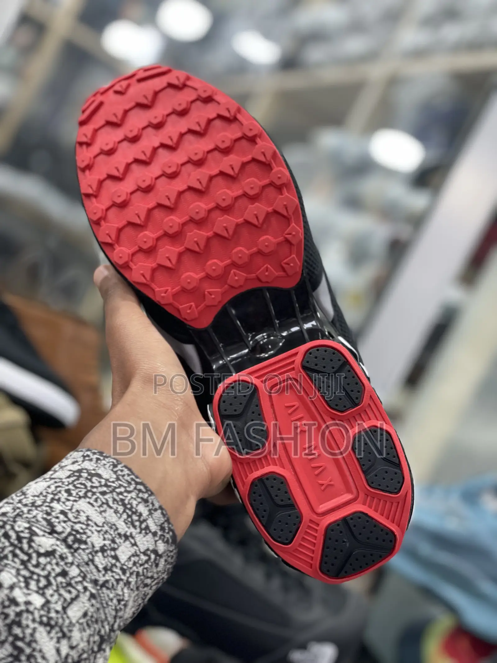 Nike Air Max Red X Black Original Sneakers