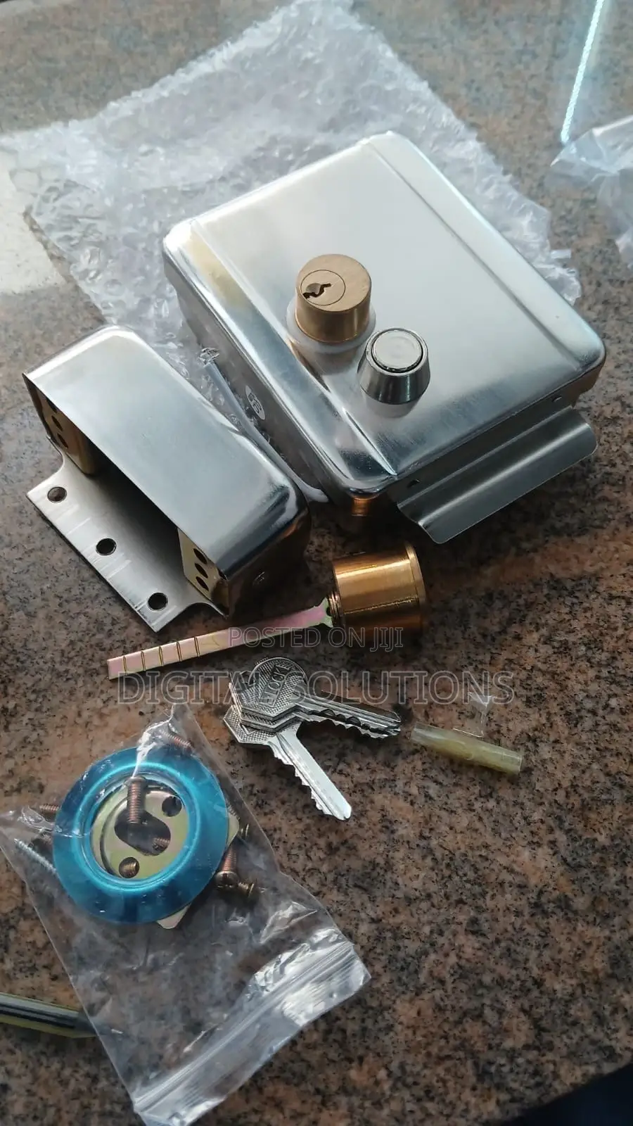 Electric Rim Lock for Access Control Systems