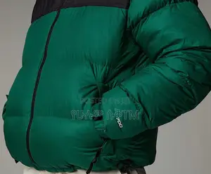 The North Face Nuptse ‘Green/Black’ Puffer Jacket