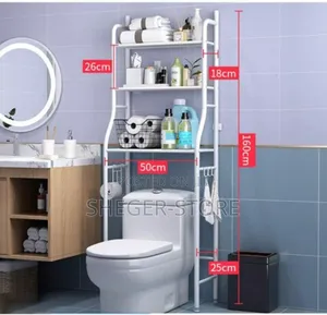 Toilet Storage Rack Organizer( Free Delivery Included)