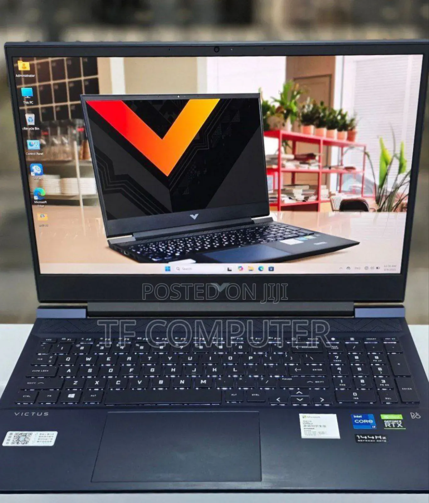 New Laptop HP Victus 16 16GB Intel Core I7 SSD 512GB