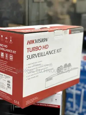 4 Channel Kit Hikvision Security Camera