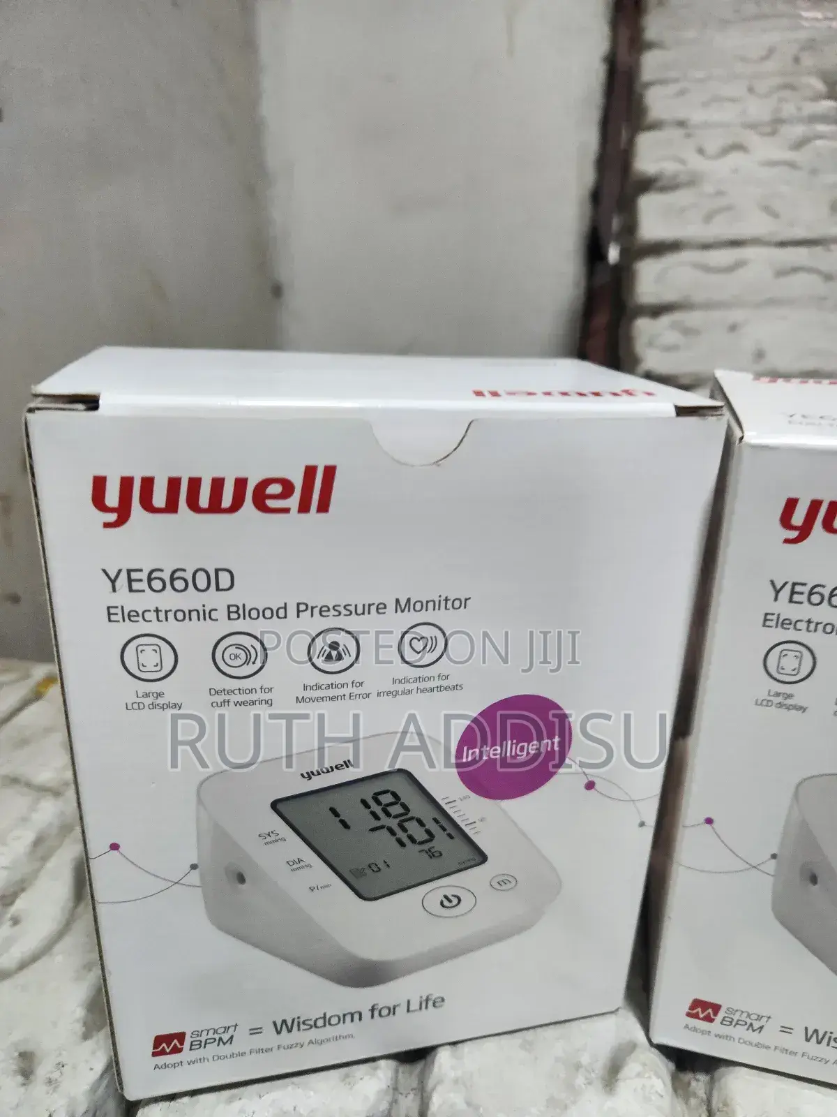 Digital Blood Pressuer Monitor管道newly Packed Digital Bp