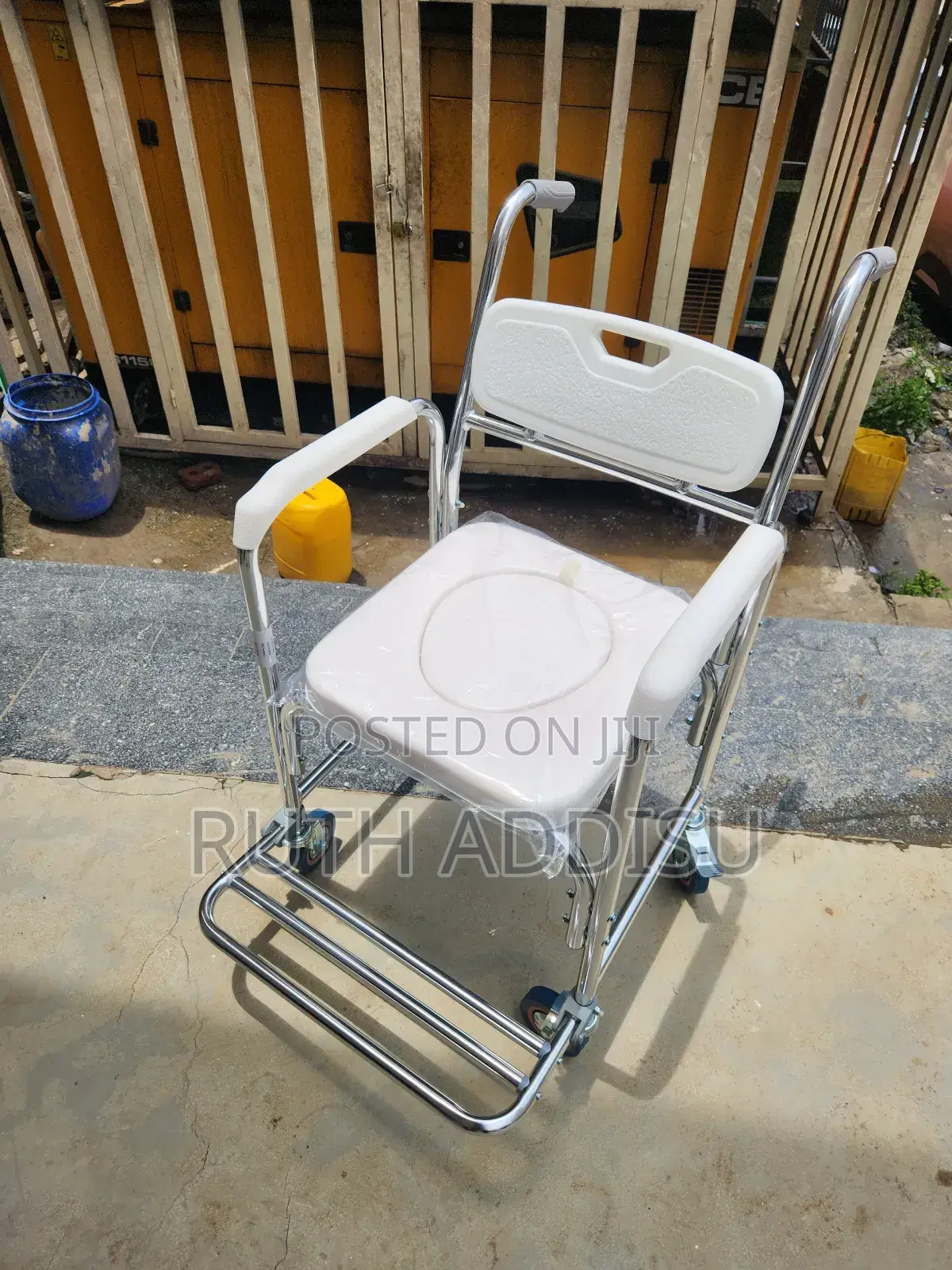 Wheelchair Commode Wheelchair管道commode Wheelchair Commode