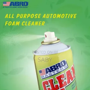 Abro Masters Clean All-Purpose Automotive Foam Cleaner