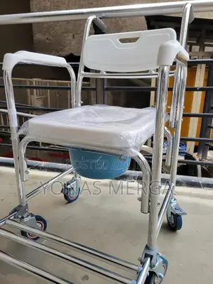 Basic Wheelchair With Toilet Pot岯疣commode Chair=#=Multi-Use