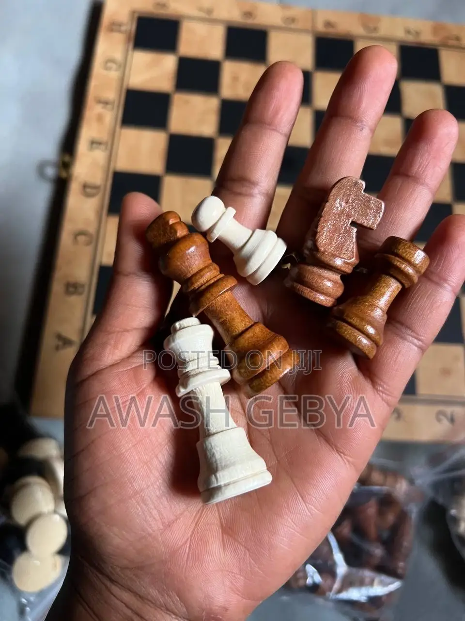 3in1 Wooden Game Set