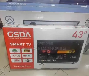 Gsda 43" Tv – Smart Features + Free Delivery!