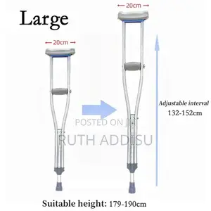 Axillary Bilateral Crutches朱紅axillary Crutches衫軍crutches