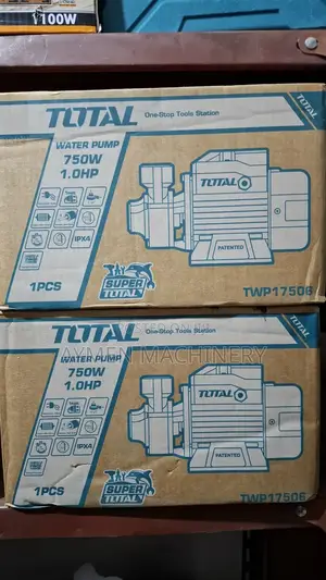 Total 1hp Water Pump የውሀ ፓምፕ 1የፈረስ ጉልበት
