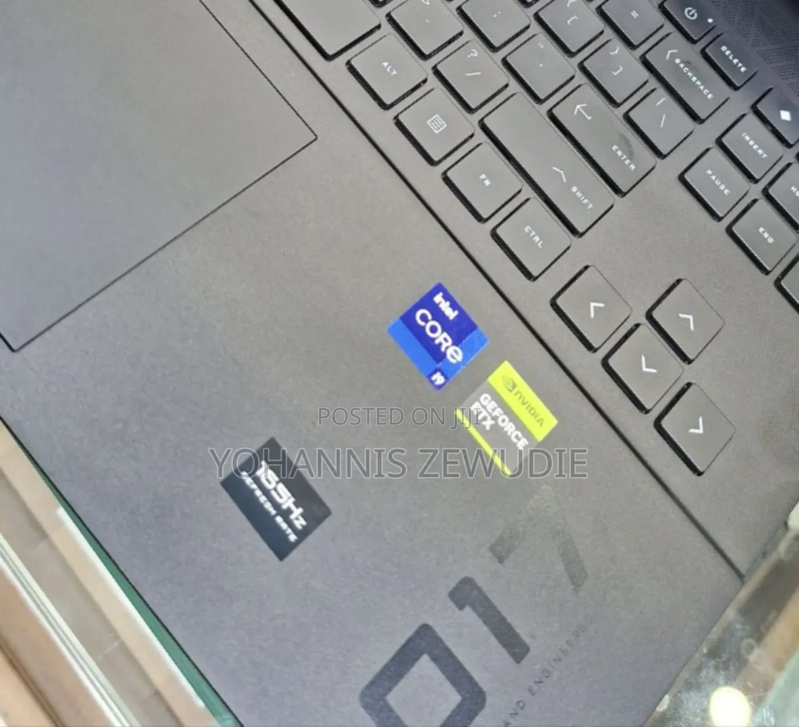 New Laptop HP Omen 17 32GB Intel Core i9 SSD 2T